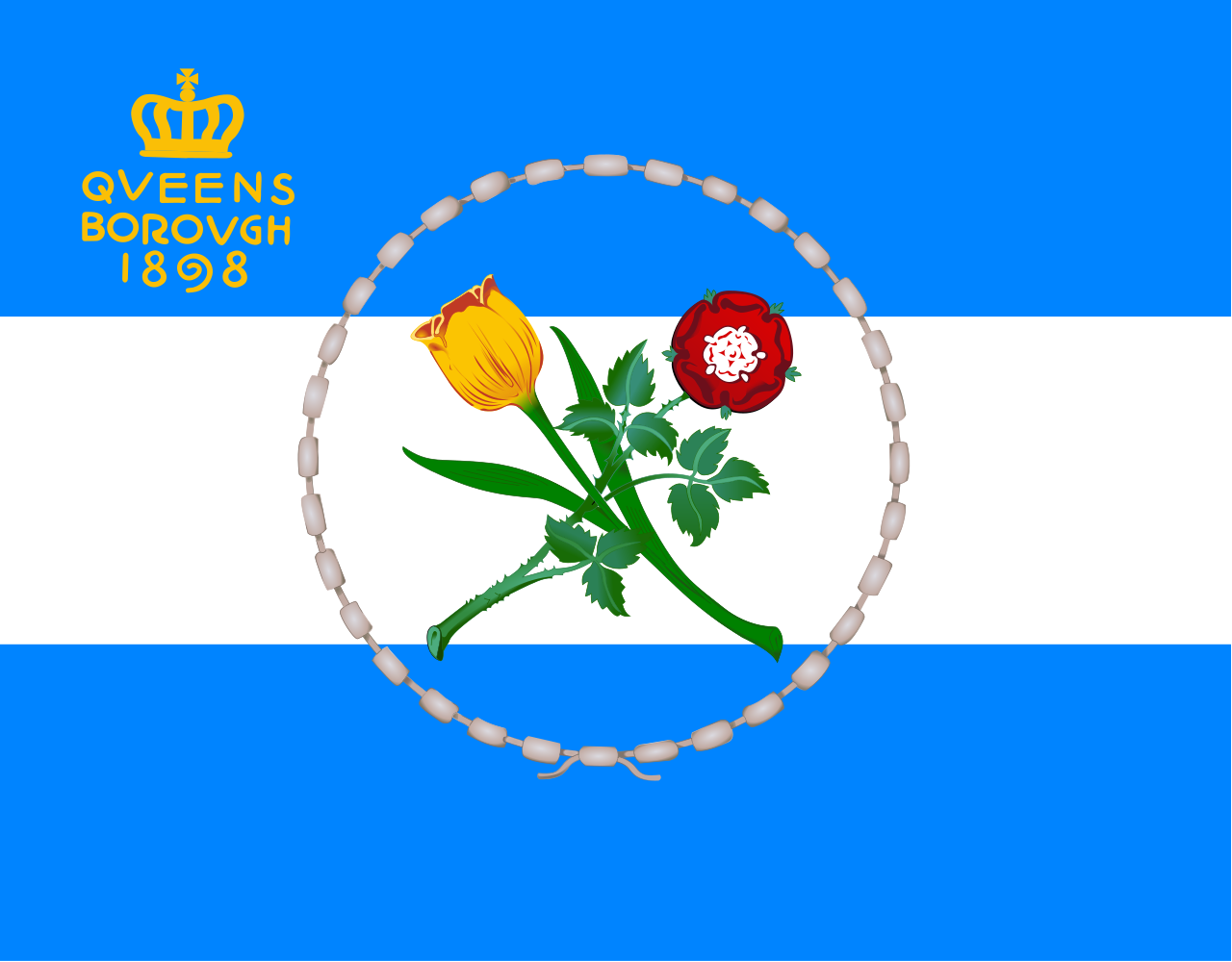 Queens Borough Flag