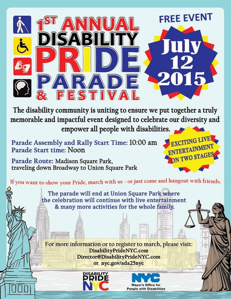 1st Annual Disability Pride Parade & Festival