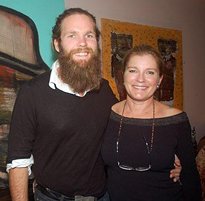 Kate Mulgrew and her son Alec Egan