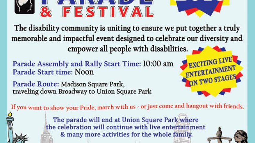 1st Annual Disability Pride Parade & Festival